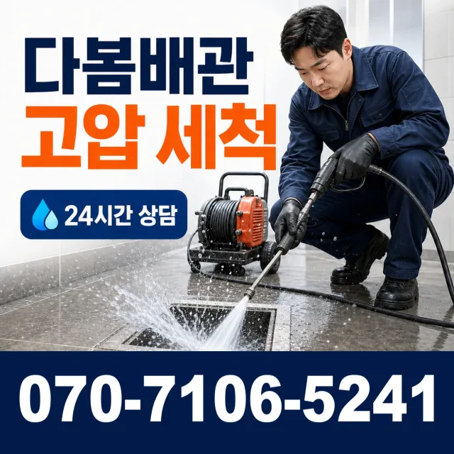 부산 강서구 에코평강길 욕조막힘 상담 이미지 4